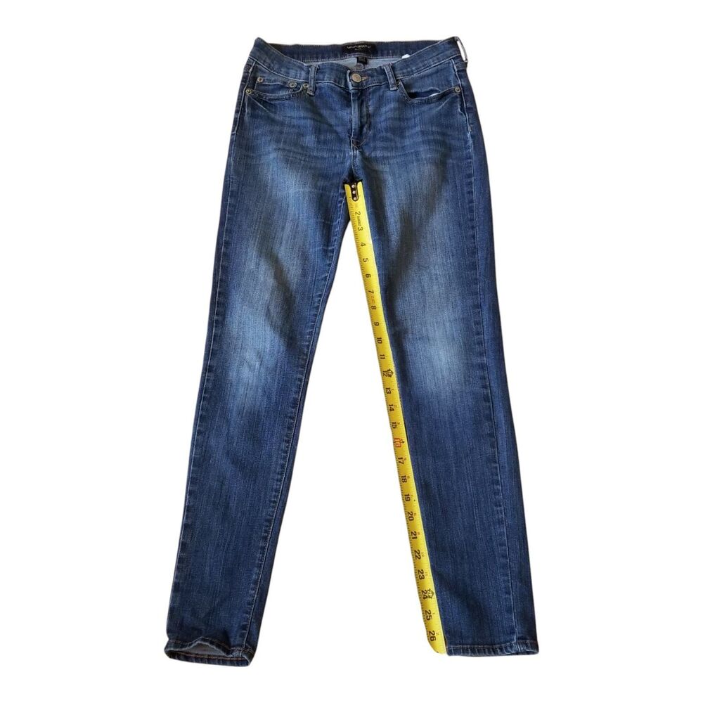 Banana Republic Women's Size 26 / 2 Skinny Fit Jeans Dark Blue Light Stretch